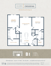 Allora Northwest Crossing B1 Floor Plan